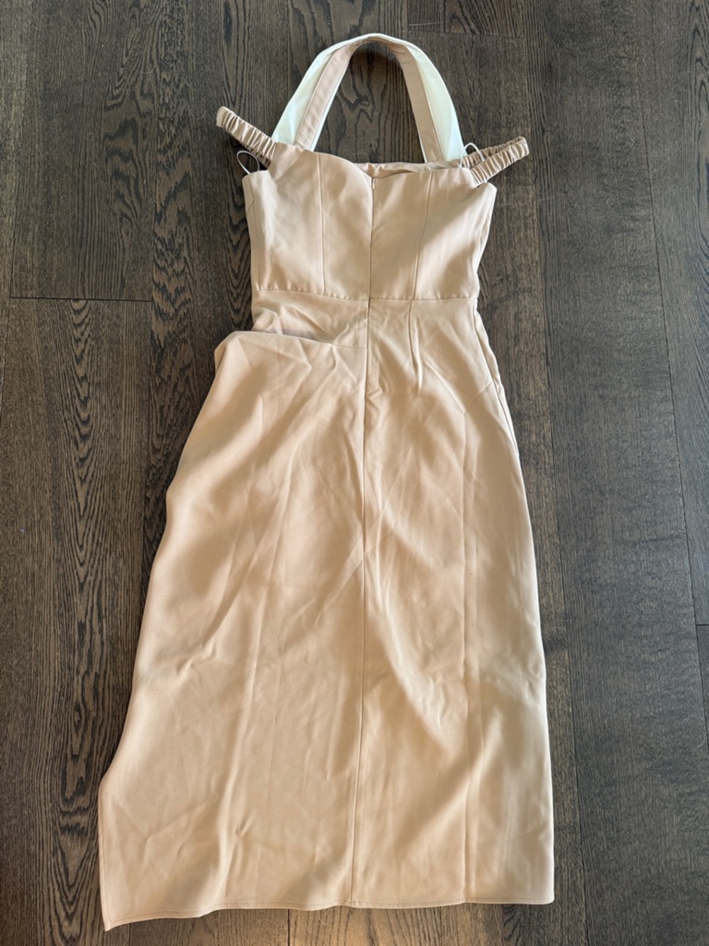 Innovared Denim Camden Halter Neck Asymmetric Midi Dress - NWT - Picture 6 of 10